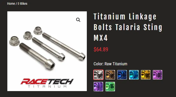 Racetech Titanium